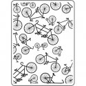 Darice Embossing Essentials Folder - Bicycle